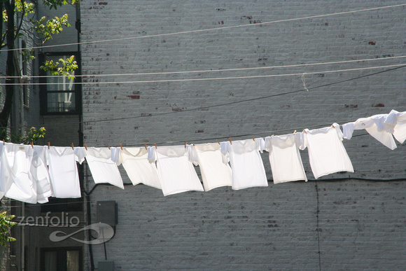 NYC laundry line